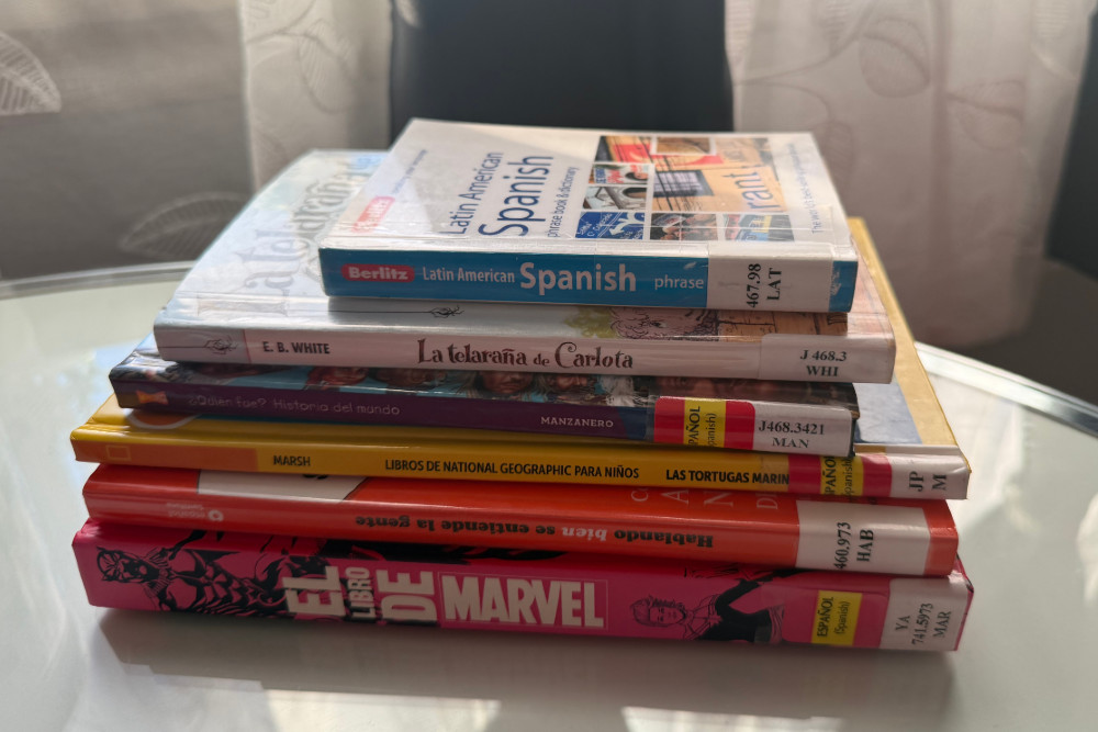 Books in Spanish from the Library